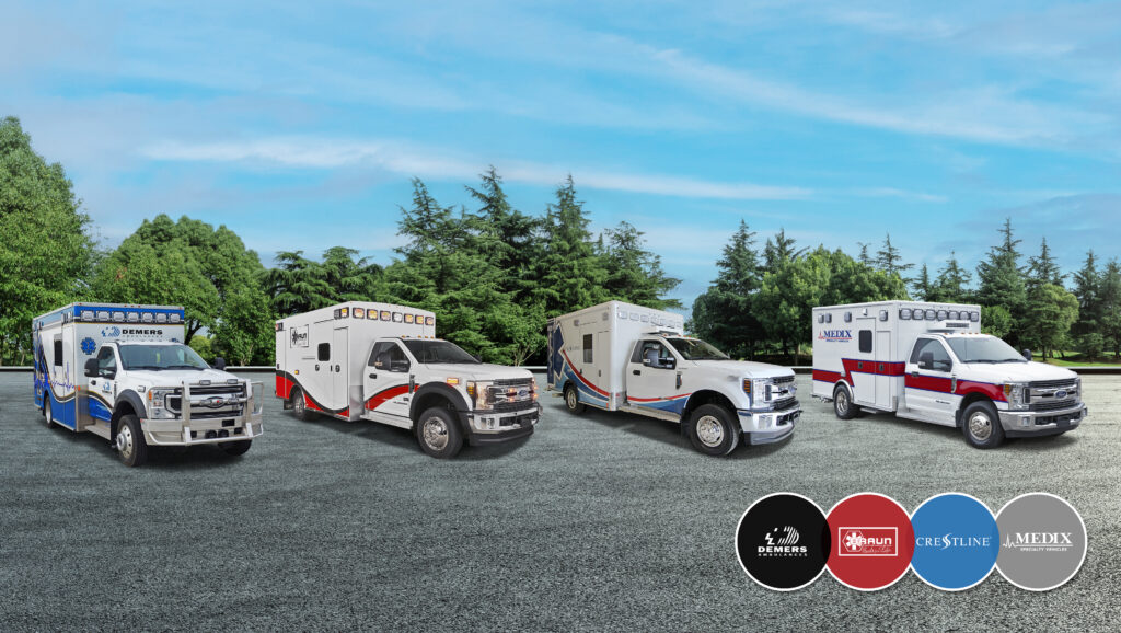 J.B. Poindexter & Co., Inc. (JBPCO), a privately held North American manufacturing leader serving the commercial vehicle and specialty manufacturing industries, today announced the acquisition of Demers Braun Crestline Medix (DBCM). DBCM is one of North America’s largest ambulance manufacturers with a strong presence across the U.S. and Canadian markets. Known for advanced innovation and paramedic-driven design, DBCM has delivered more than 70,000 units to over 40 countries and employs more than 1,500 team members across its operations.