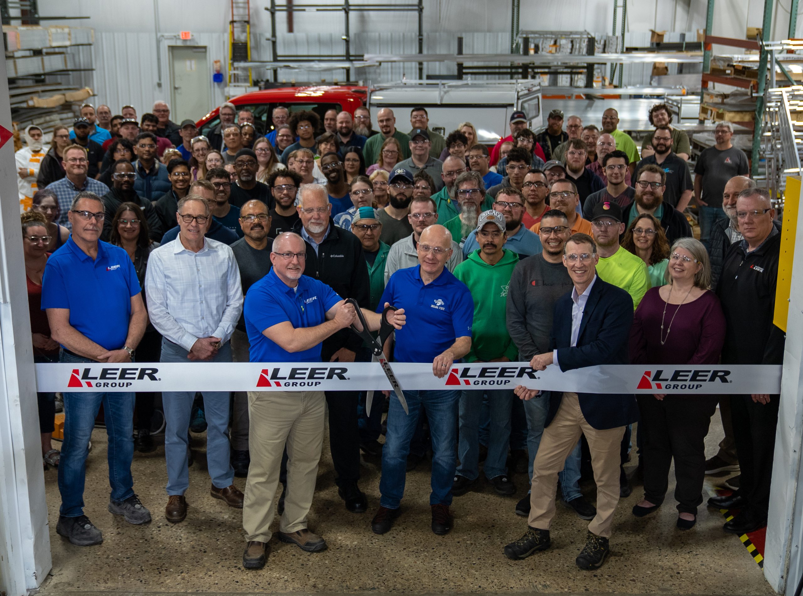 Leergroup Ribboncuttingaluminumplant1