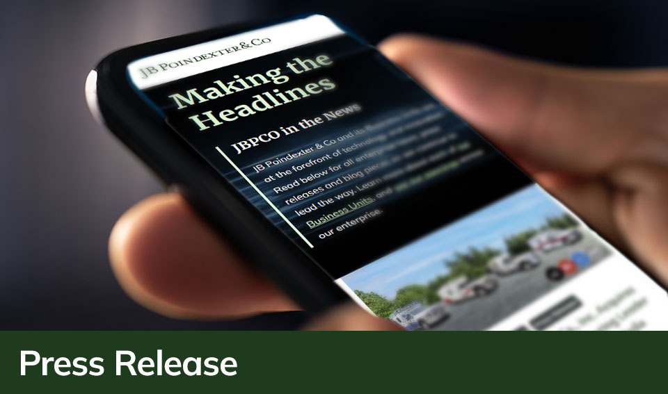 J.B. POINDEXTER & CO., INC. ANNOUNCES CLOSING OF $250 MILLION PRIVATE SENIOR UNSECURED NOTES OFFERING